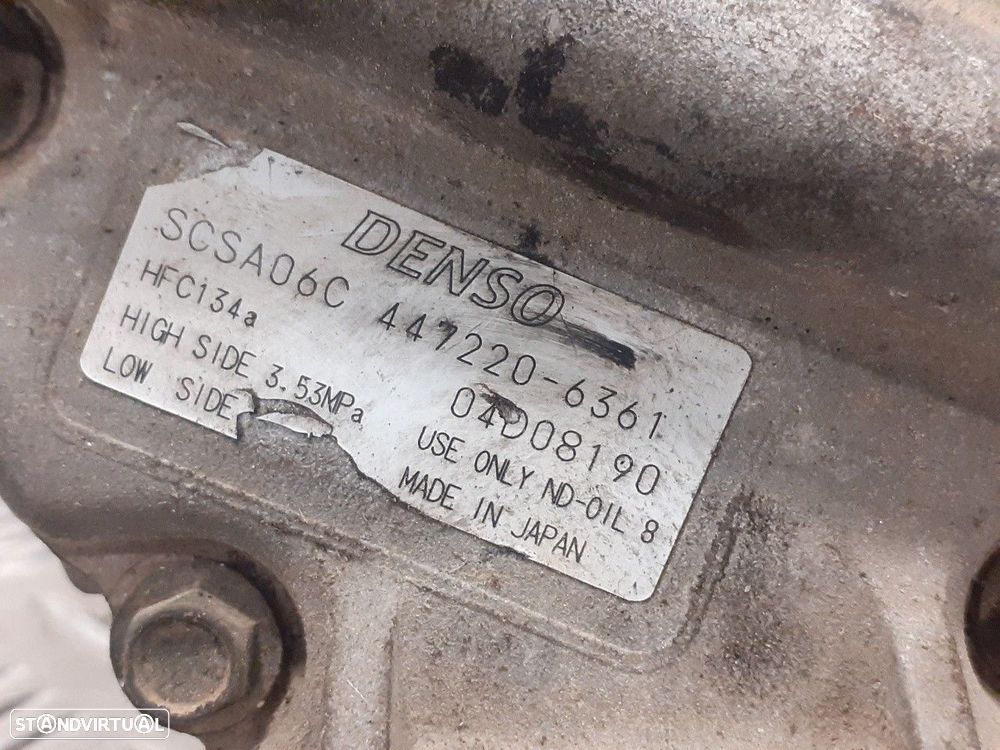 COMPRESSOR AR CONDICIONADO TOYOTA COROLLA 2002 - 3