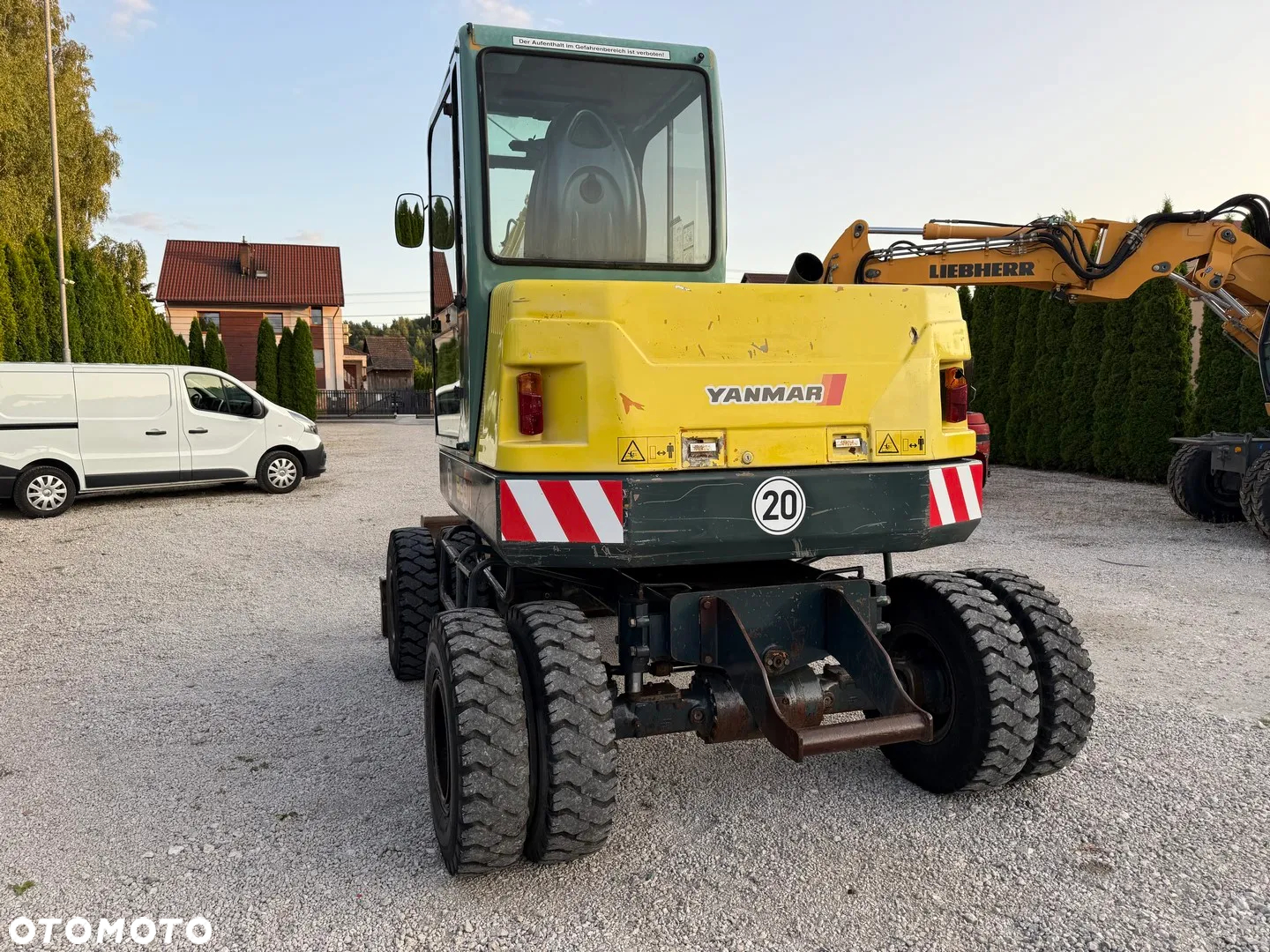 Yanmar B50W KOPARKA KOŁOWA/ 5 TON / MAŁE GABARYTY / BARDZO ZWROTNA / ZADBANA Z NIEMIEC / PIĘKNY STAN / ORYGINAŁ / B 50 W B75 B95 B110 / 70 75 80 90 100 110 / 308 310 / TEREX TW - 5