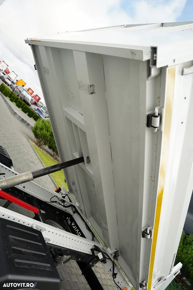 Iveco DAILY 35-160 / BASCĂLĂTOR DIN ALUMINIU / CAMION CU TRANZACȚIE MIXĂ - 6 LOCURI / MANUALĂ / DOUĂ RULOURI / EURO 6 - 11