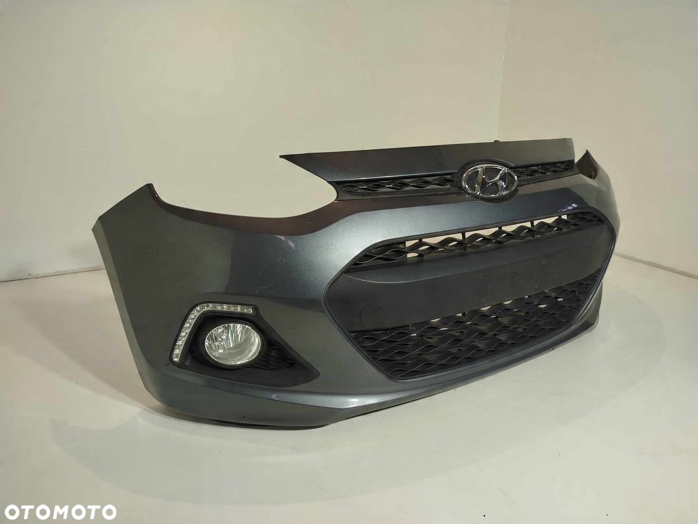 ZDERZAK PRZEDNI PRZÓD GRILL LED HYUNDAI I10 II 13-19 V3G - 2