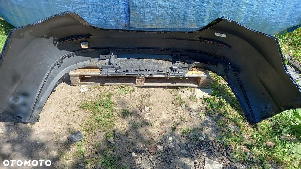 MERCEDES CKLASA W206 ZDERZAK TYŁ TYLNY CZARNY - 7