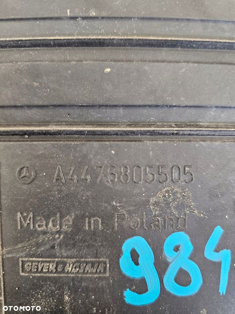 dywaniki chodniczki gumowe europa a4476805505 mercedes vito iii w447 25r - 3