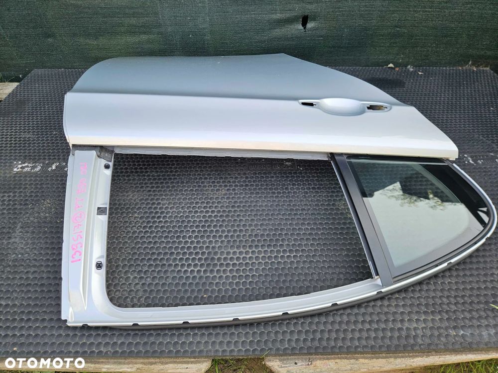 Drzwi Tyl Tylne Lewe Prawe Poszycie Szyba Srebrne 354 Titansilber BMW 3 E90 sedan Oryginal Lakier 2009r - 36
