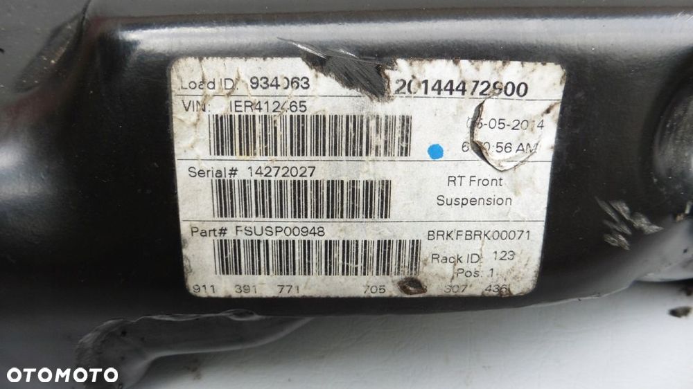 SANKI KOŁYSKA WÓZEK PRZÓD LANCIA CHRYSLER VOYAGER - 2