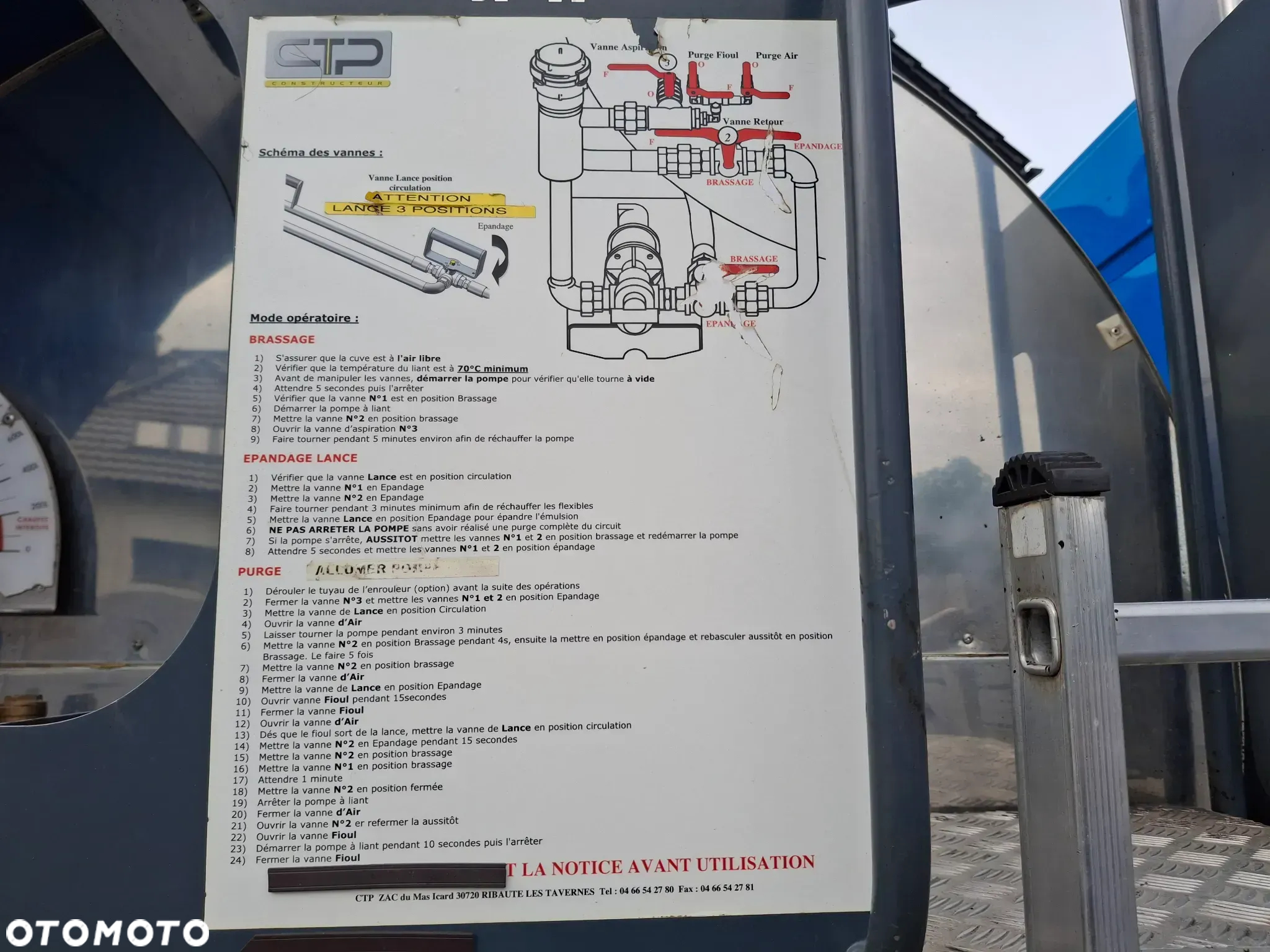 Renault D16 Skrapiarka CTP Constructeur Naprawa Asfaltu Rozsypywacz Grysu Wywrotka - 16