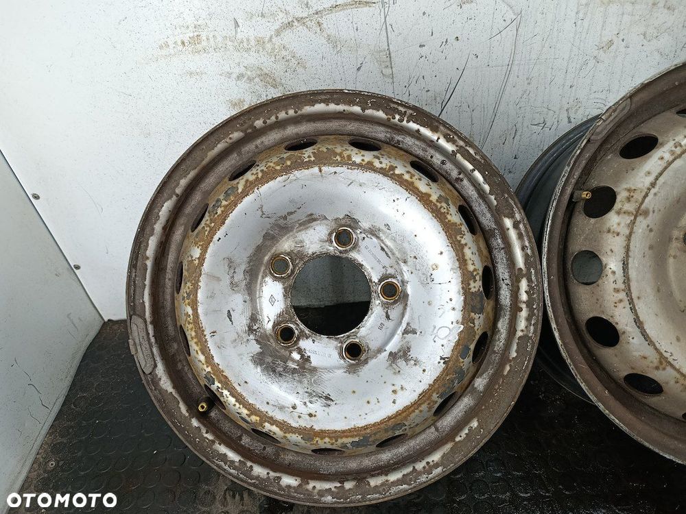 FELGI STALOWE KOMPLET 16 RENAULT MASTER III 403000037R 8200684598 - 3