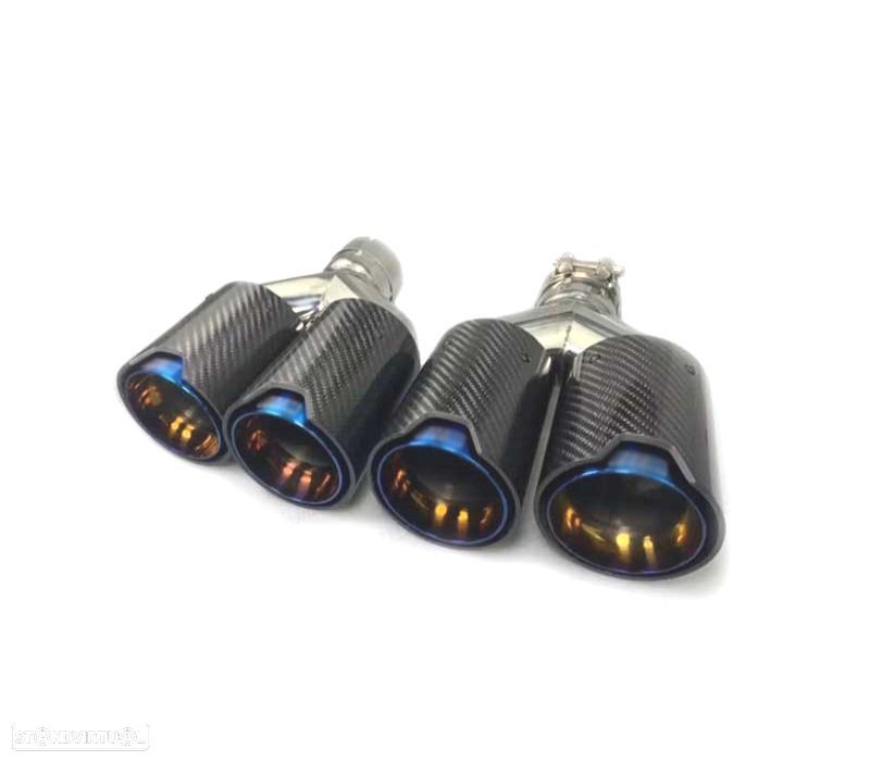 PONTEIRAS DE ESCAPE BMW LOOK M PERFORMANCE - 1