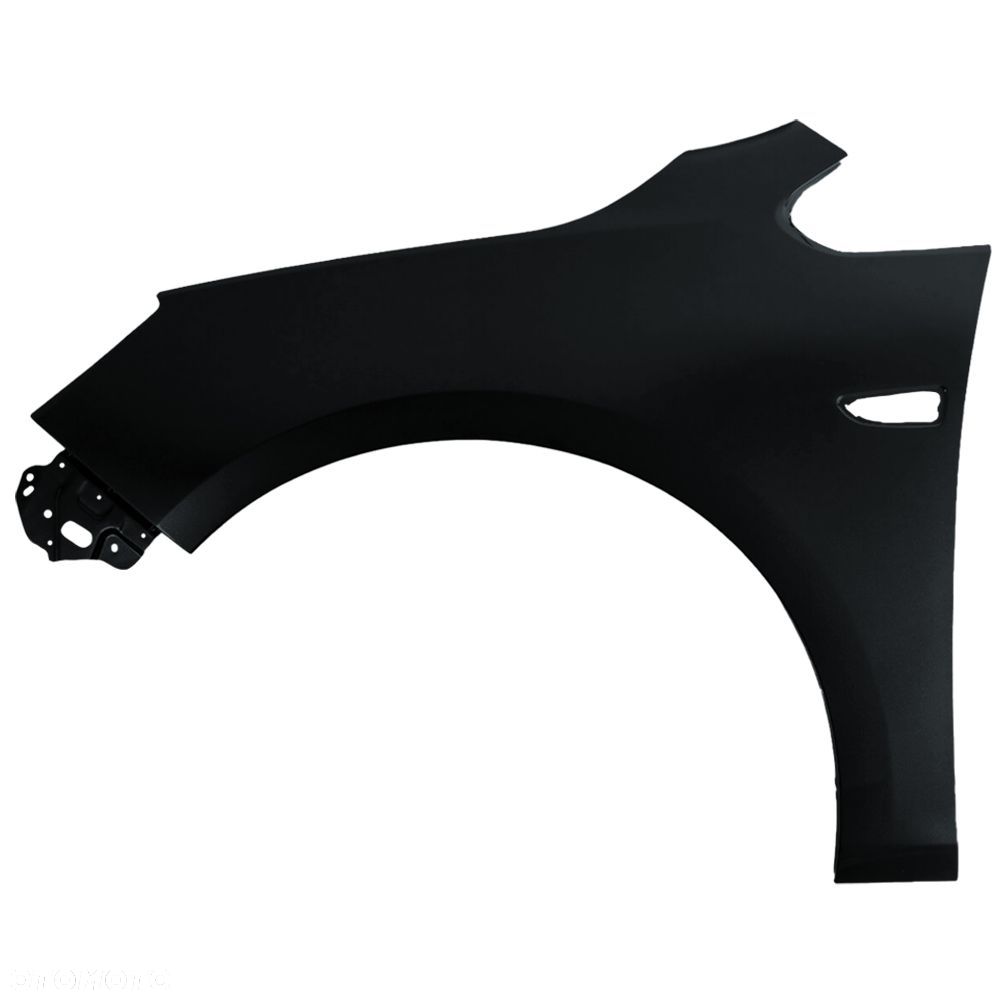 BLU Błotnik OPEL ASTRA J 4 IV Z20R lewy czarny 09-19 przód SaphirSchwarz - 2