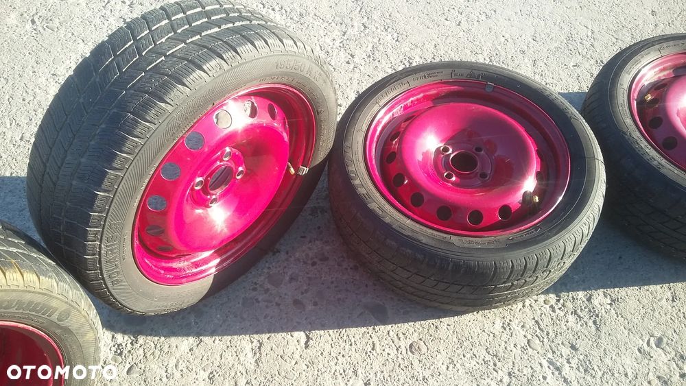 15” - Felgi 4x100  r14 cali  Honda JAZZ Fix Civic , TOYOTA Yaris , Aygo , IQ - MAZDA 2 - SUZUKI Swift , Splash Fiat EVO Punto Grande Opel Astra Adam Corsa  Stalowe ORYGINAŁ !! - 8