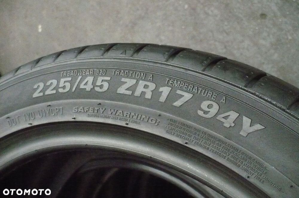 KUMHO Ecsta PS71 225/45R17 7,8mm 2022 - 2