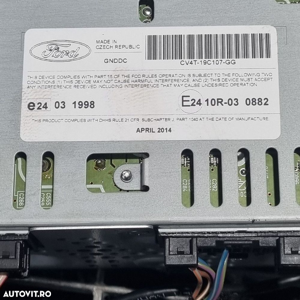 Cd player Ford Kuga II 2012 - 2014 (1476) E24031998 - 4