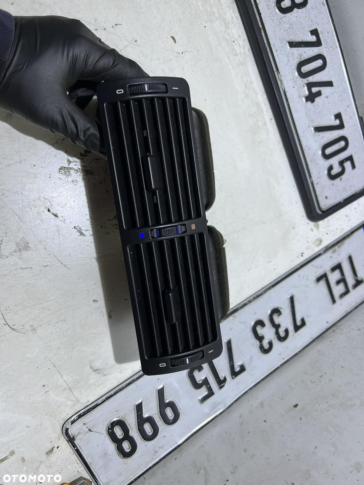 Kratka środkowa centralna nawiewu Bmw e39 nadmuchu nie popękana Ładna - 1
