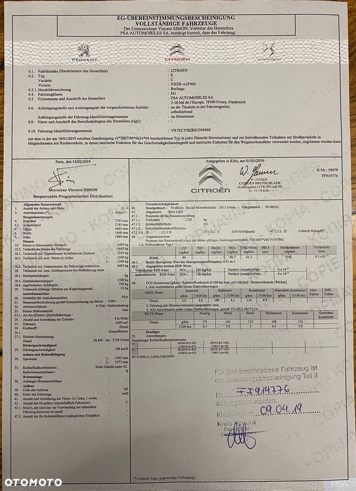 Citroën Berlingo M BlueHDi 130 EAT8 SHINE - 32