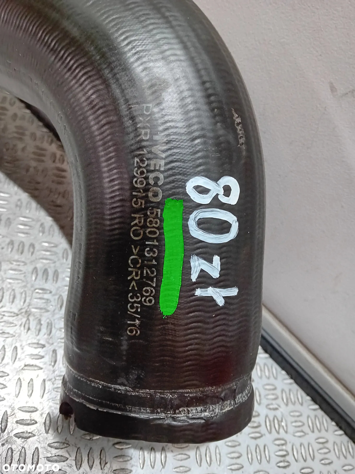 PRZEWÓD RURA TURBO IVECO DAILY R2016 3,0D NR 5801312769 - 2