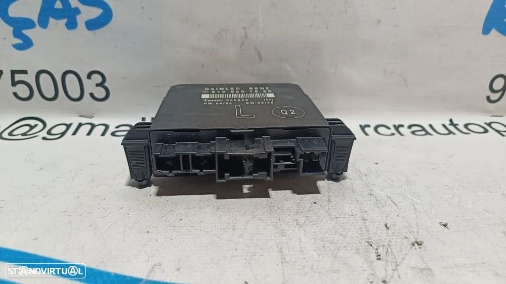 FECHO CENTRAL MERCEDES BENZ CLASS E W210 A2108207526 2108207526 PORTA PORTAS FRENTE FRONTAL ESQUERDA - 4