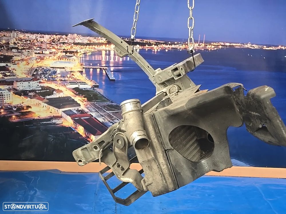 Conjunto Intercooler + Suporte + Resguardo ORIGINAIS para Audi A8 D3 4E (2003–2010) Lado Esquerdo - 7