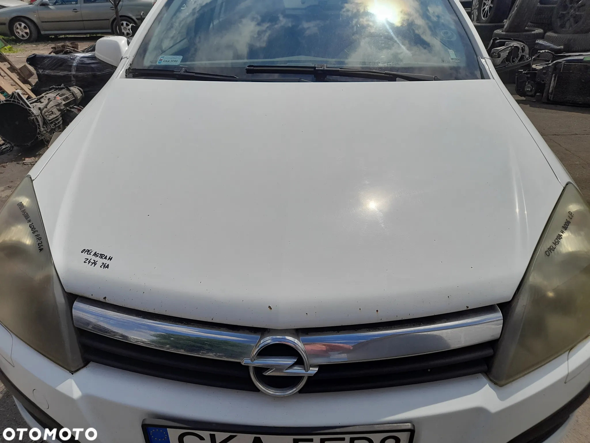OPEL ASTRA H MASKA POKRYWA SILNIKA Z474 10U - 13