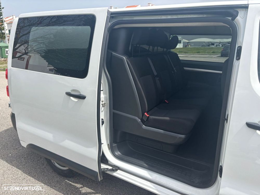 Peugeot Expert 2.0 BlueHDI 122cv - LONGA - 6 LUGARES + CX CARGA - 7