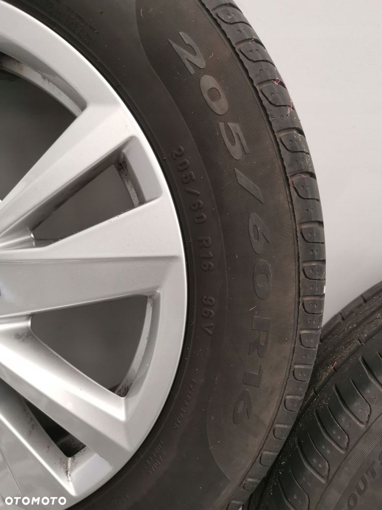 VOLKSWAGEN TOURAN VW KOLA FELGI ALUFELGI OPONY LATO 205/60R16 - 6