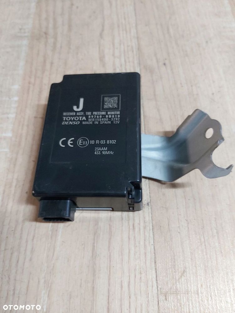Toyota Yaris III sterownik moduł ciśnienia kół TPMS 89760-0D010 czujnik - 1