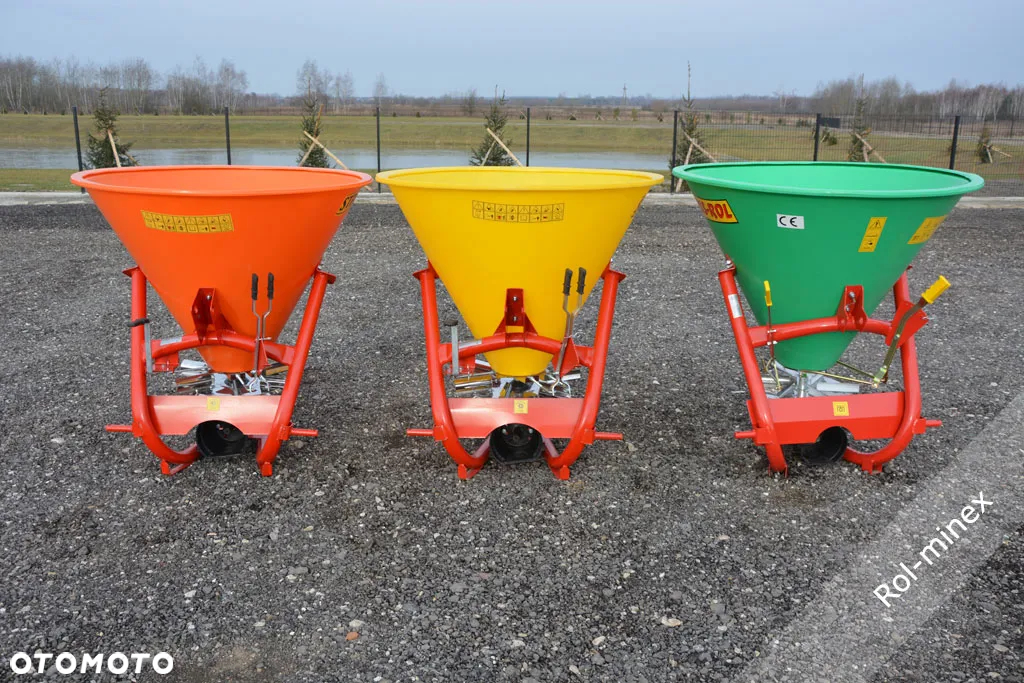 Kwasoodporny talerz Rozsiewacz do nawozów Lejek Transport - 5