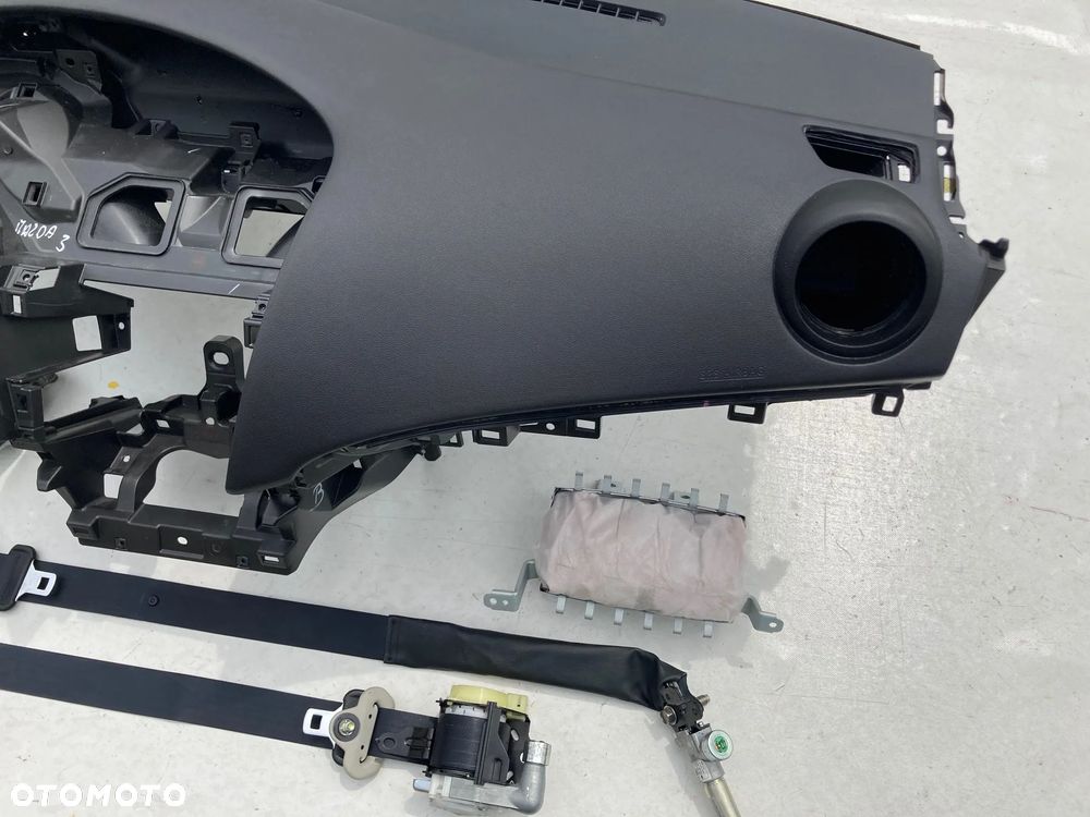 MAZDA 3 III BL DESKA KONSOLA KOKPIT PULPIT PÓŁKA PARAPET PODUSZKI POWIETRZNE KIEROWCY PASAŻERA AIRBAG PASY PAS  od RĘKI NA MAGAZYNIE   Raz2 !!! - 6