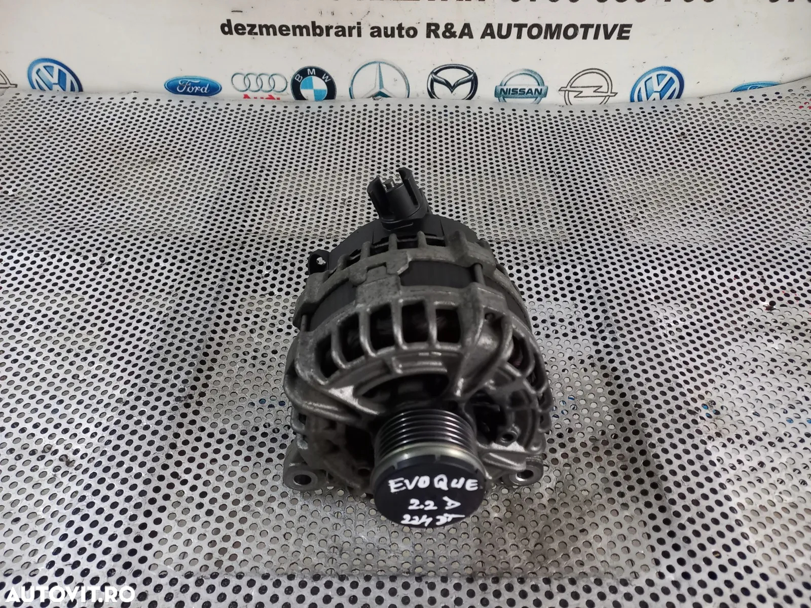 Alternator Land Rover Range Rover Evoque Freelander 2.2 Diesel Motor 224DT Cod EJ32--AC - Dezmembra - 4