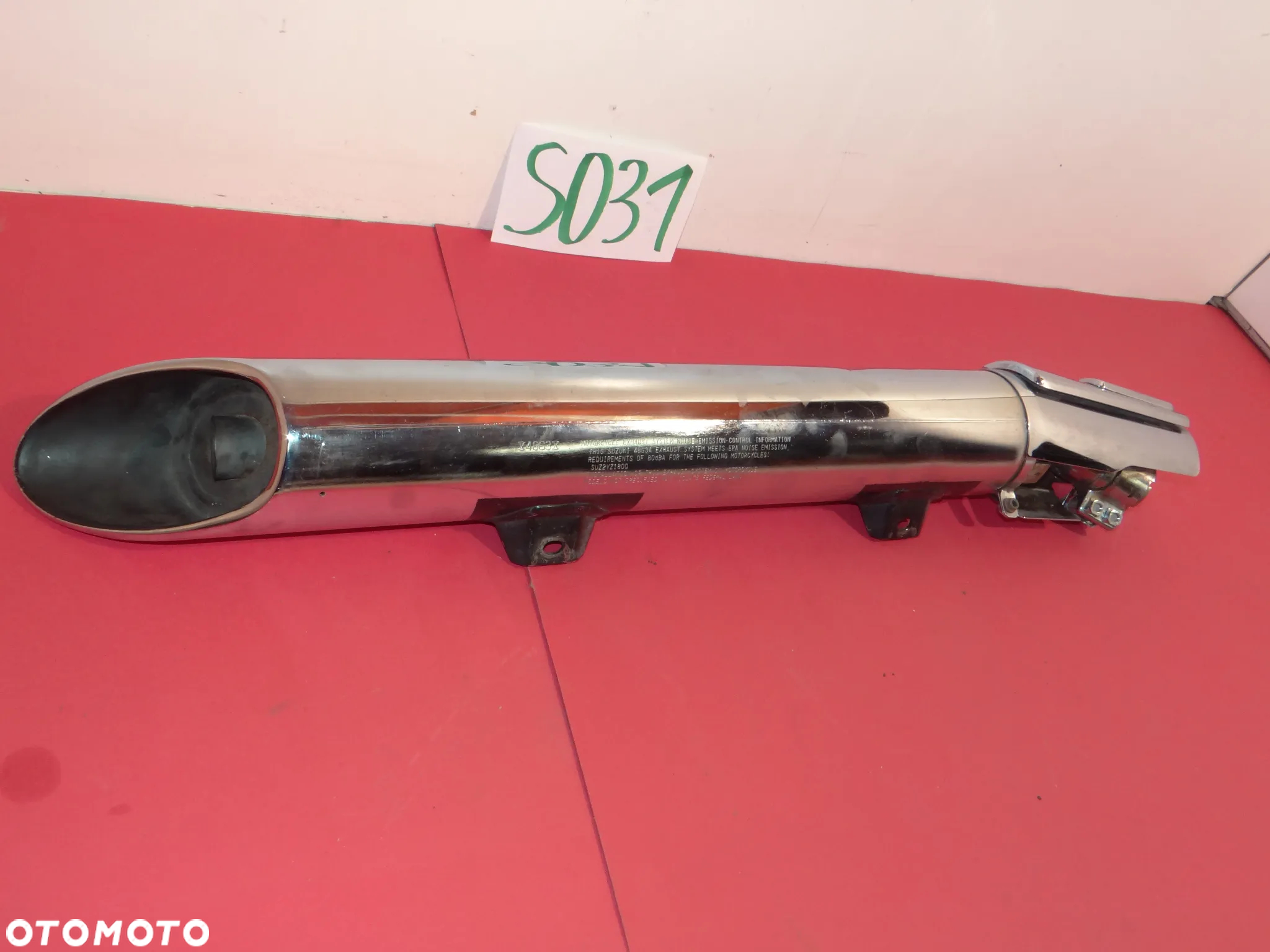 SUZUKI VZ VZR 1800 CAN VZ1800 TŁUMIK WYDECH CAN X48G3X SUZ2VZ1800 USZKODZONY S031 - 23