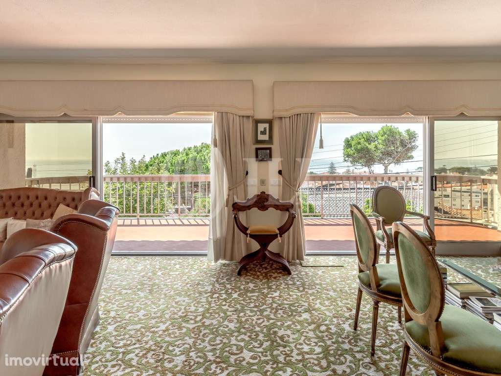 Moradia T5 vista mar e jardim na Parede Cascais - Grande imagem: 2/35