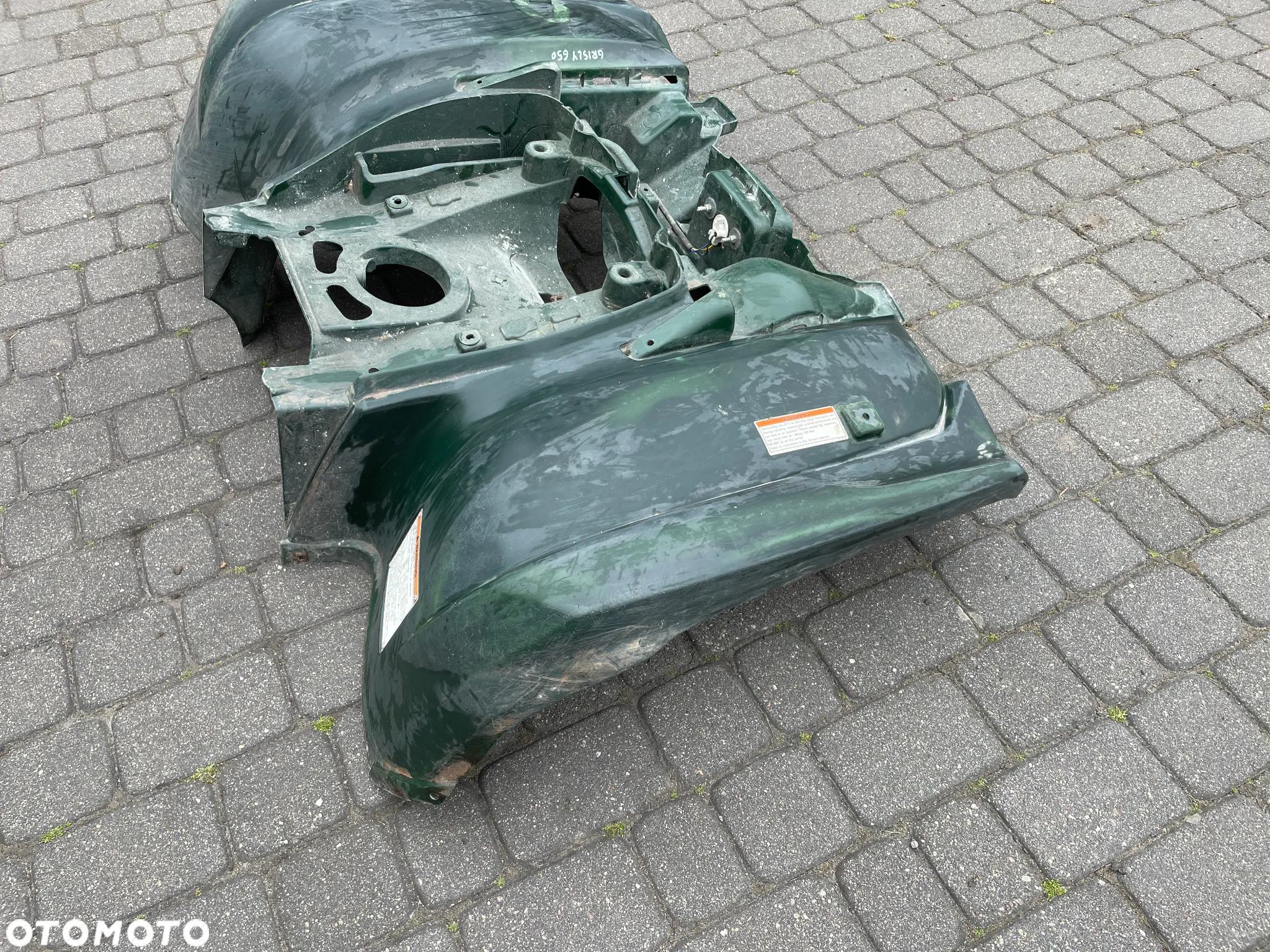 PLASTIK TYŁ OWIEWKA YAMAHA YFM 550 700 GRIZZLY 3B4-21611 - 5