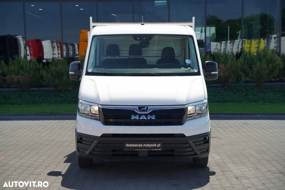 MAN TGE 4.180 / BASCULATOR SPATE / DUBLU / CAMERĂ MARȘARIER / IMPORTAT - 12