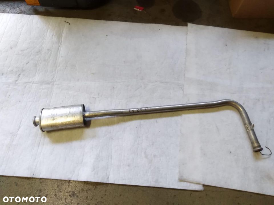 TŁUMIK środkowy Renault Clio 1.0; 1.1  90-92 2127 P ALU 7700797710 - 1