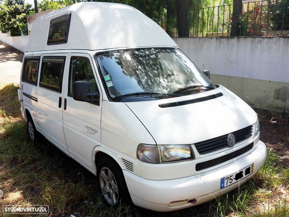 VW T4 Transporter 2.5tdi 102cv autocaravana com WC - 1