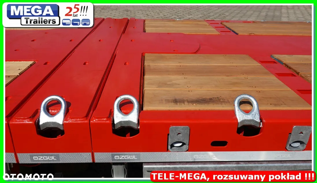Inny 17,6 m dł. naczepa teleskopowa Full ADR EX3 MEGA Trailers, UNIWERSALNA !! - 21