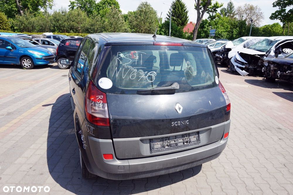 KLAPA BAGAŻNIKA TYLNA SCENIC II PH1 NV676  CZARNY RENAULT 2004-2006 - 3