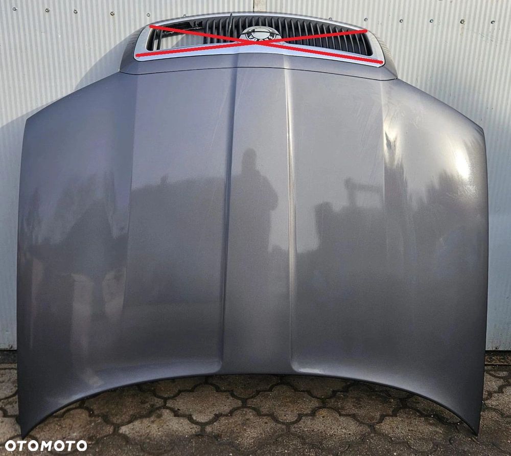 Superb I maska kompletna stan bdb bez malowania kolor 9152 Skoda - 1
