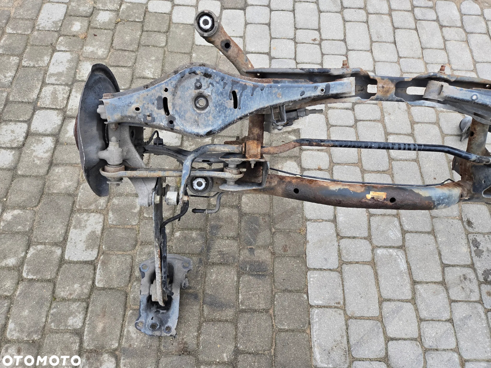 WÓZEK SANKI TRAWERS TYŁ VW AUDI SKODA SEAT - 4