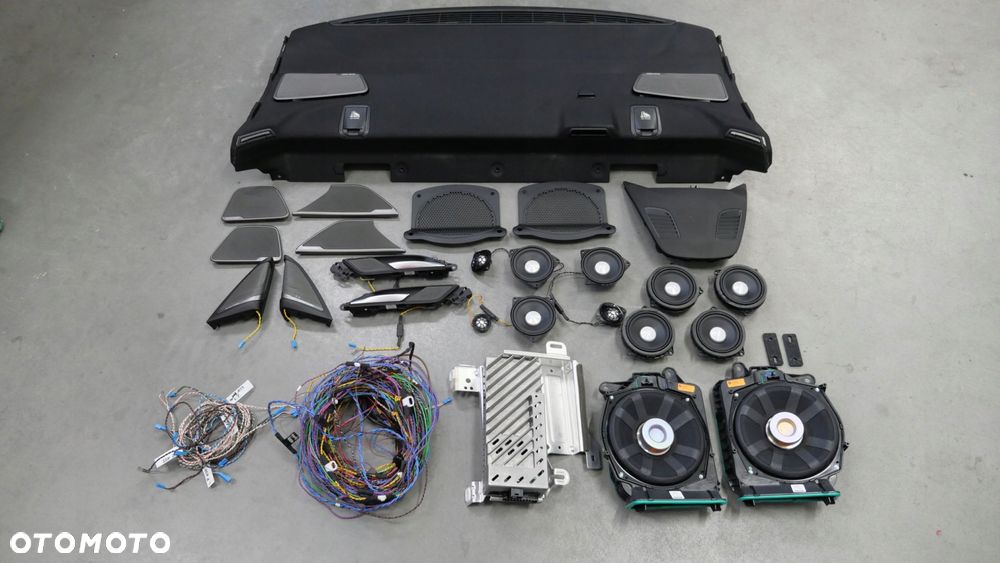 bmw g30 zestaw audio harman kardon – komplet głośników + wzmacniacz oe - 1