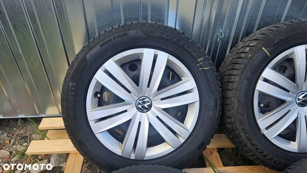 FELGI STALOWE KOŁPAK VW 16 6,5J ET48 5x112 5QA601027C/D - 4