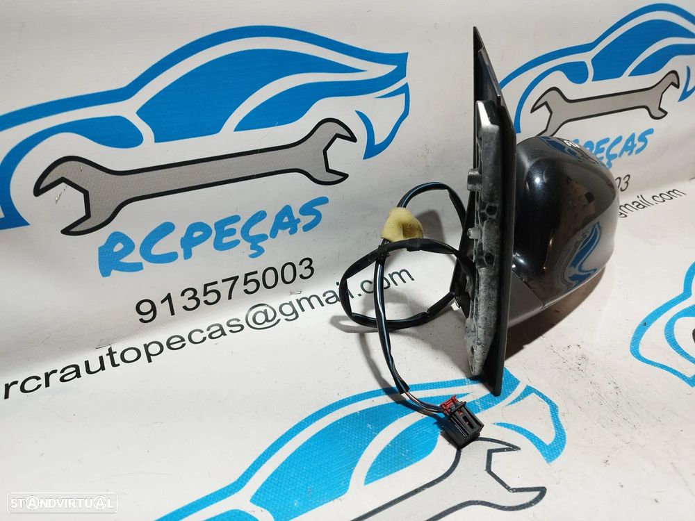 RETROVISOR ESQUERDO VW VOLKSWAGEN GOLF PLUS 5M 5M1857507A 5M1857507 ELETRICO AQUECIDO RETROVISORES - 5