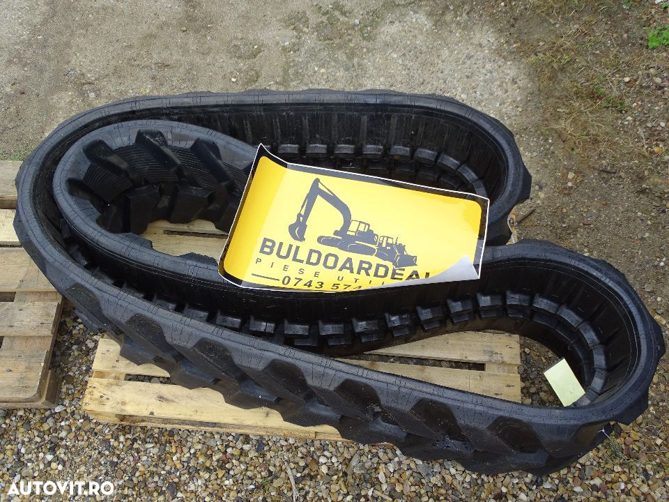 Senile de cauciuc miniexcavator 400x146x36 - 11