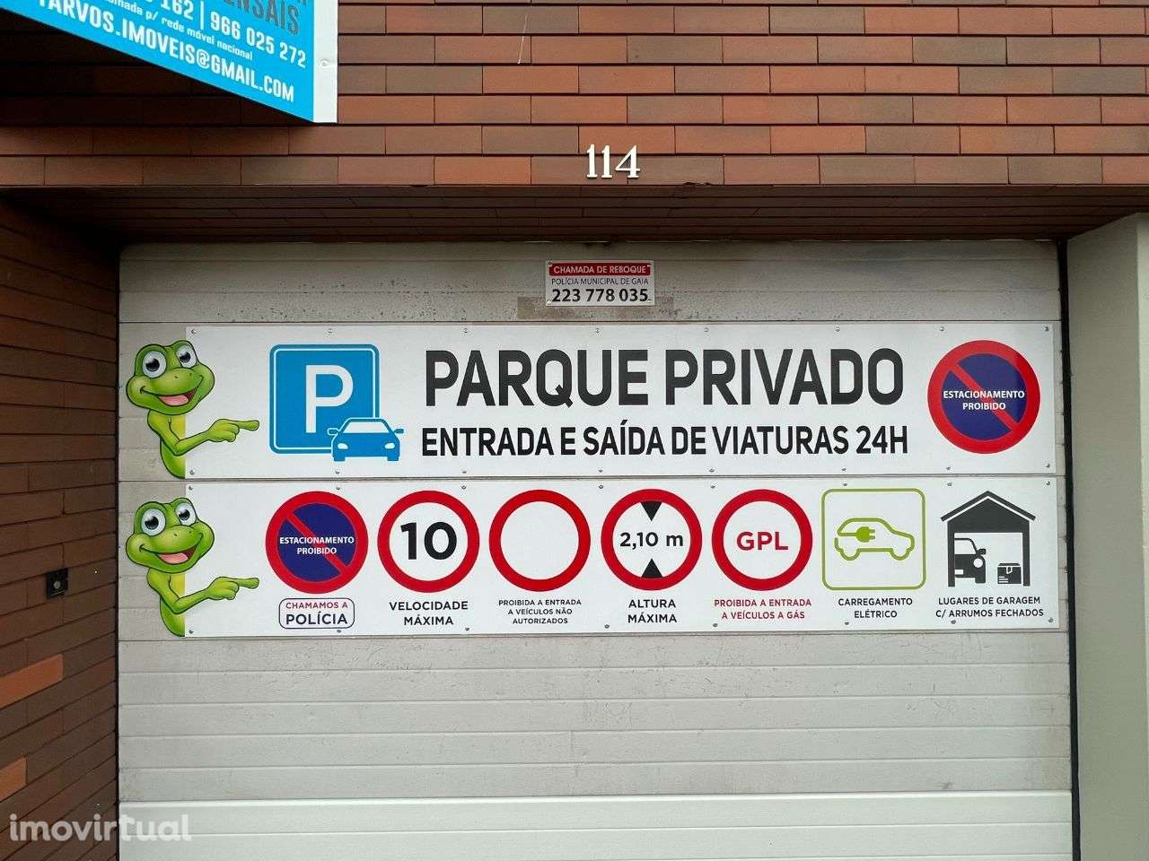 Lugar de garagem a 250 mts do Hospital de Gaia em Frente ao Continente - Grande imagem: 2/39