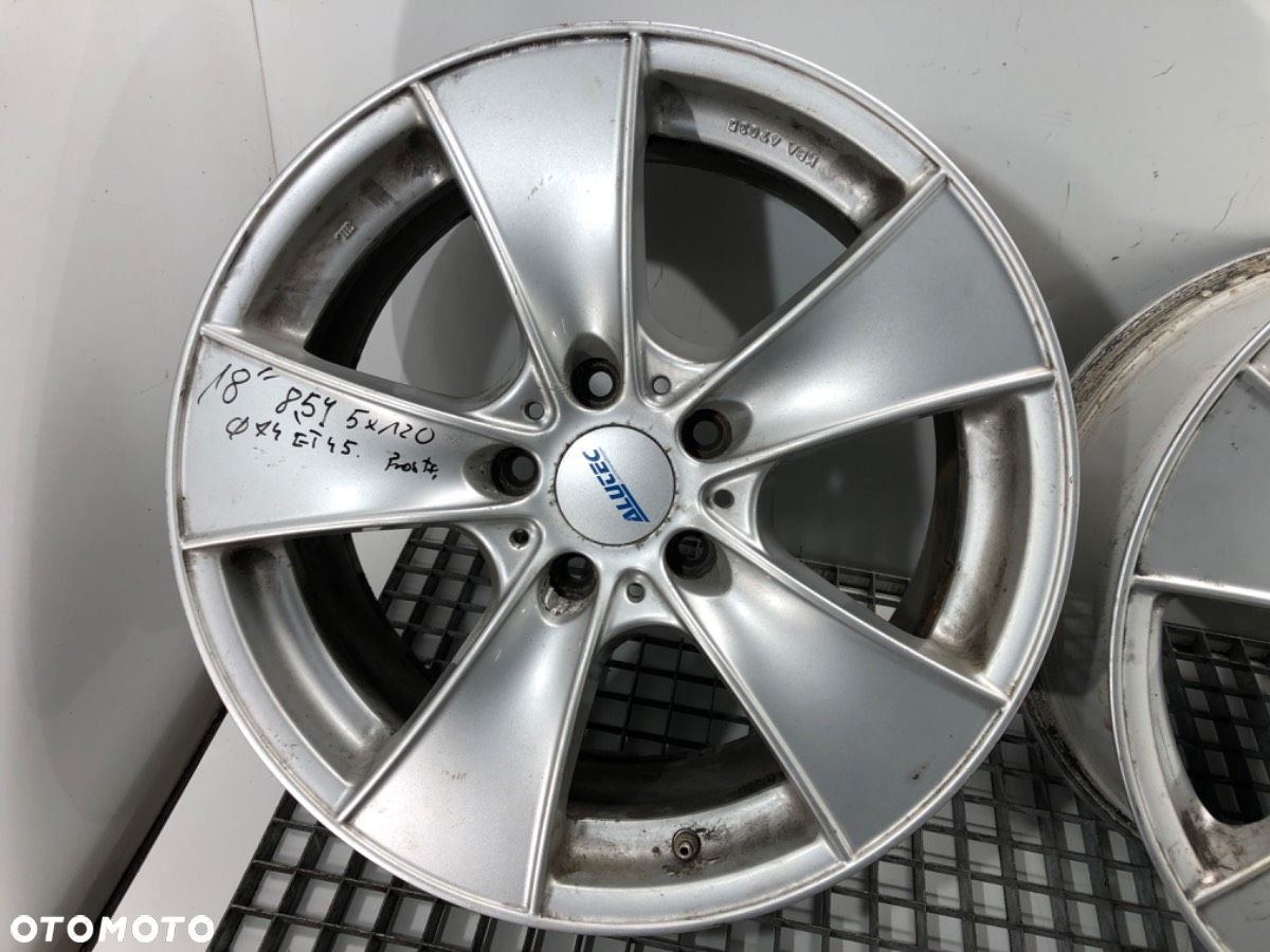 FELGI ALUMINIOWE 18 8.5J 5X120 ET45 ŚRODEK CENTR. 74 - 1130.00 PLN - BMW X5 (E70) 2006 - 2013 - 2
