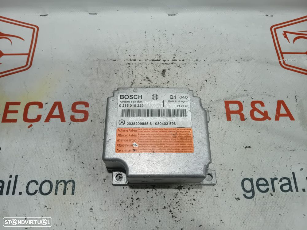 Centralina de Airbag Mercedes CLK W209 0285010229 Original - 4