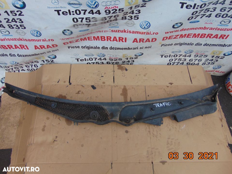 Grila stergatoare renault Trafic 2015-2021 Opel Vivaro Nissan Primastar dezmembrez - 1