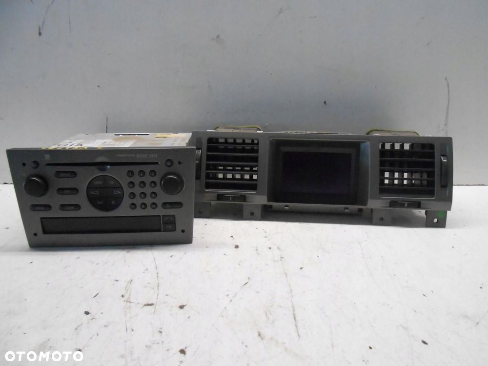 radio cd wyświetlacz kratki nawiewu opel vectra c 13138250 5wk76641 # - 1