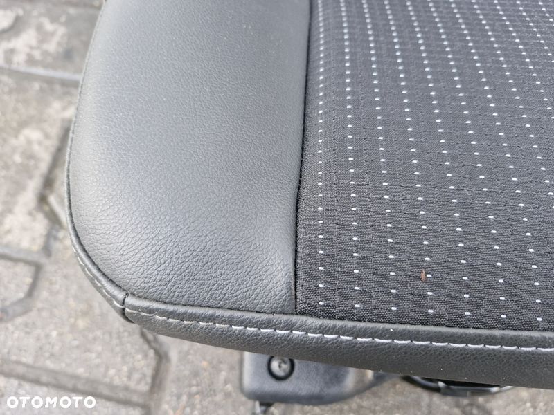renault scenic iii 3 fotel lewy tył tylny kanapy półskóra - 2