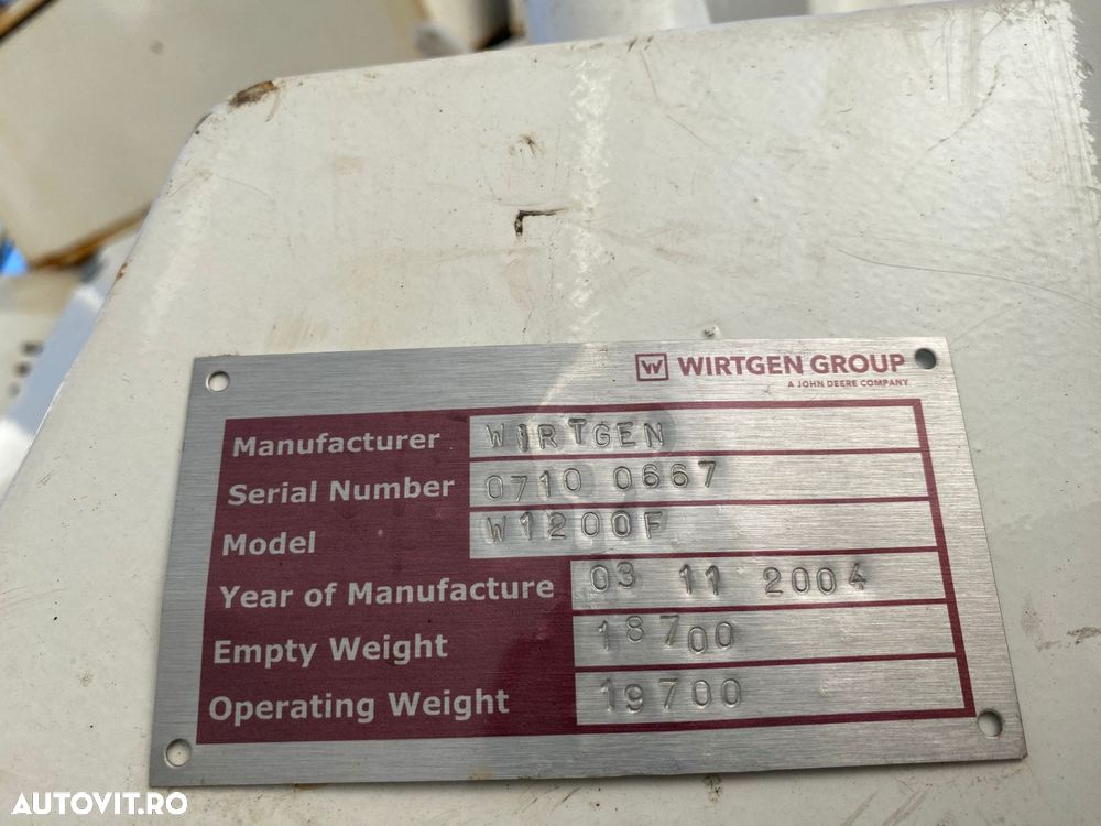 Wirtgen W 250i Freza Asfalt - 2