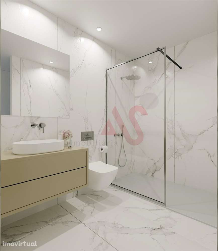 Apartamento T3 em construção no empreendimento Vila Mauri em Felgueira - Grande imagem: 5/27