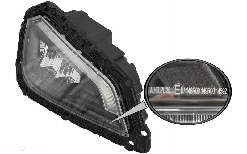 DAF XF XG XG HALOGEN DACHOWY LED PRAWY - 2